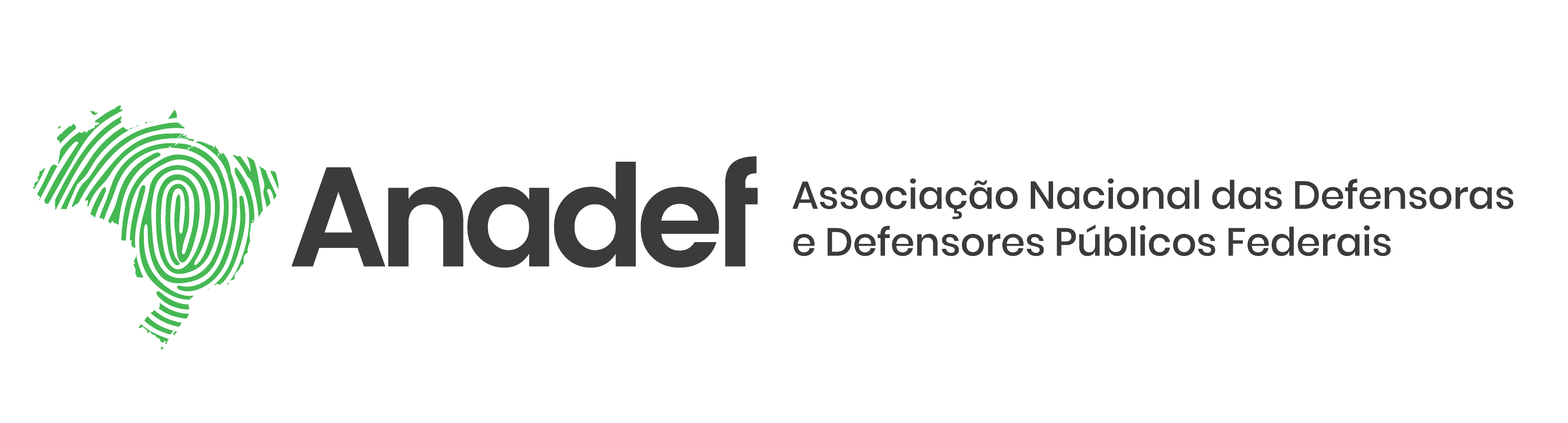 Logo Anadef com escrita - horizontal